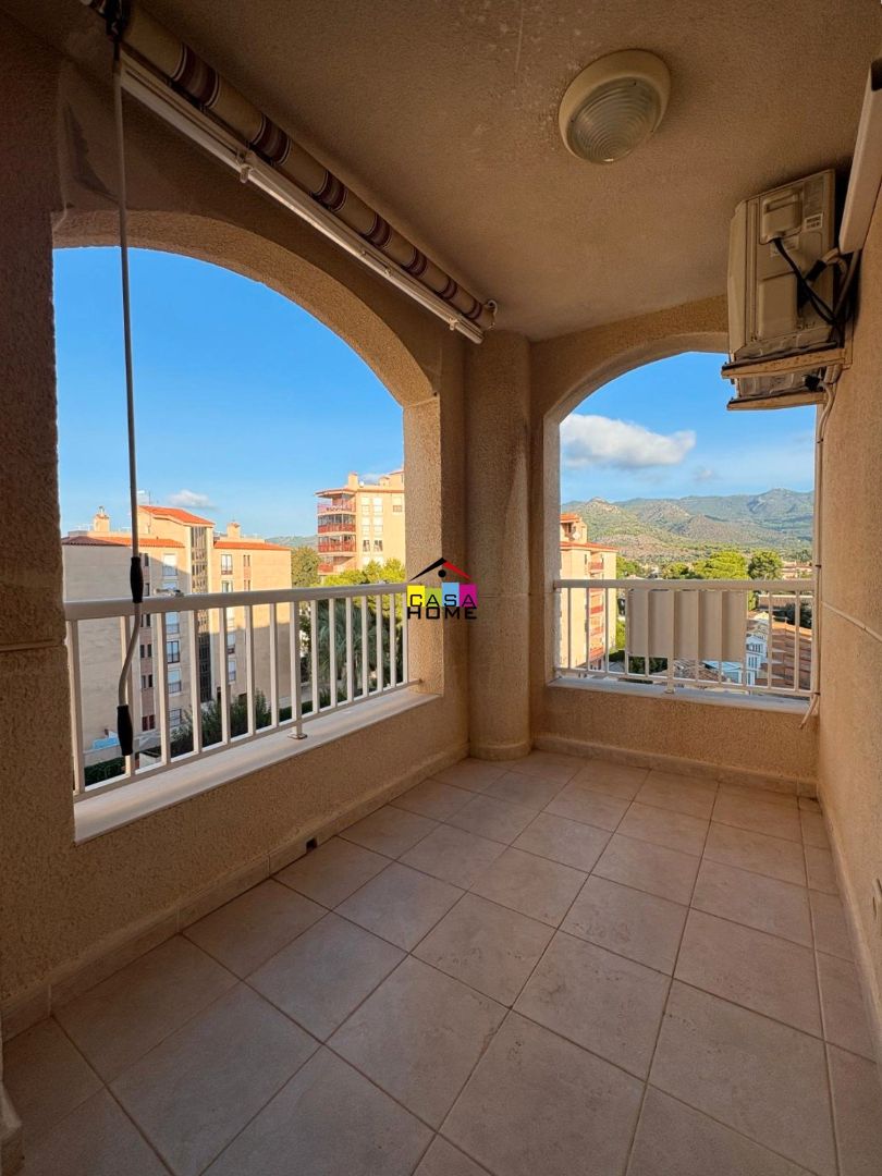 Exterior view of Apartment for sale in Benicasim / Benicàssim  with Air Conditioner, Private garden and Furnished