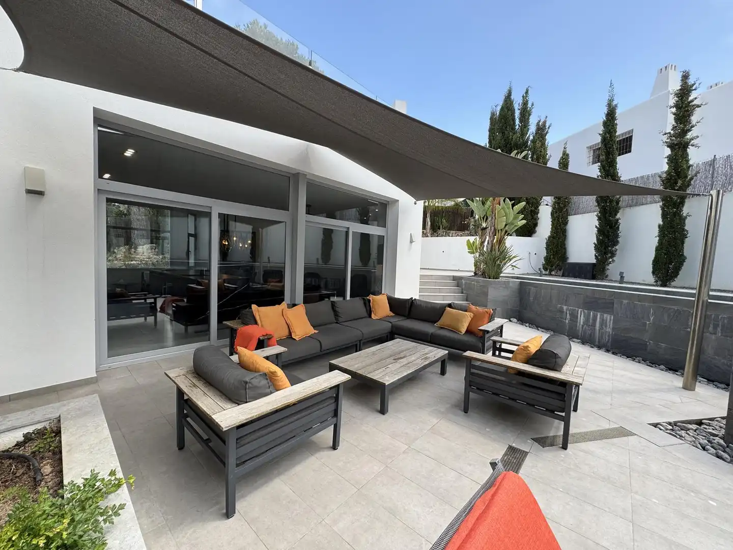 Terrace of Houses for rent in Moraira  with Air Conditioner, Heating and Private garden