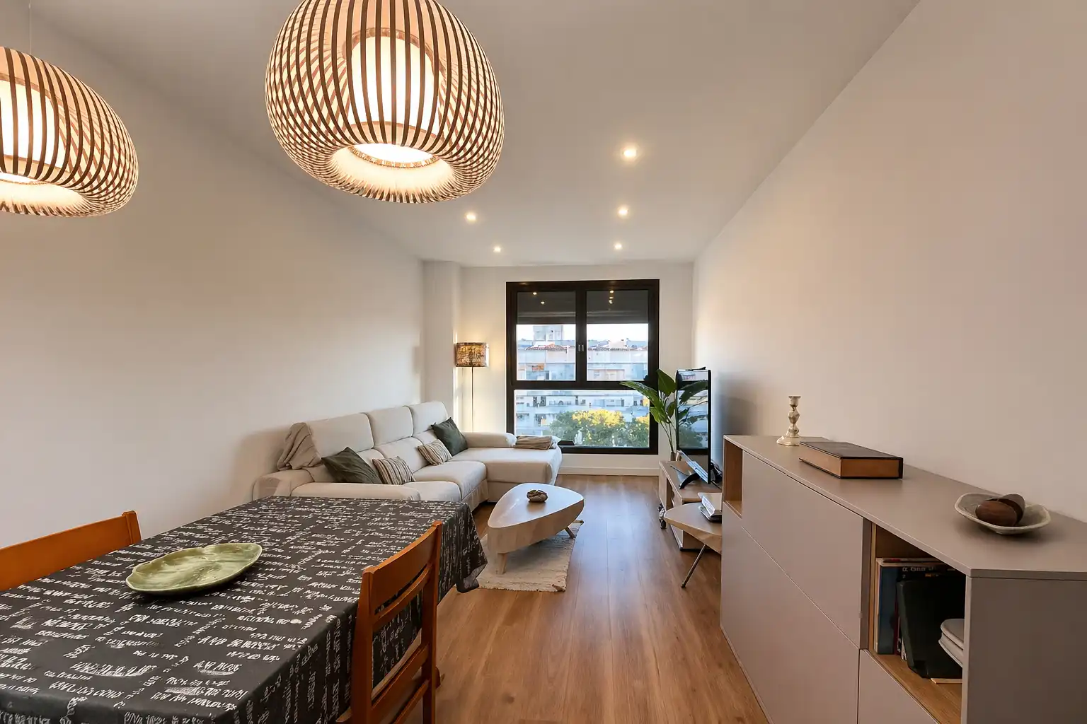 Living room of Flat for sale in Málaga Capital  with Air Conditioner, Heating and Oven