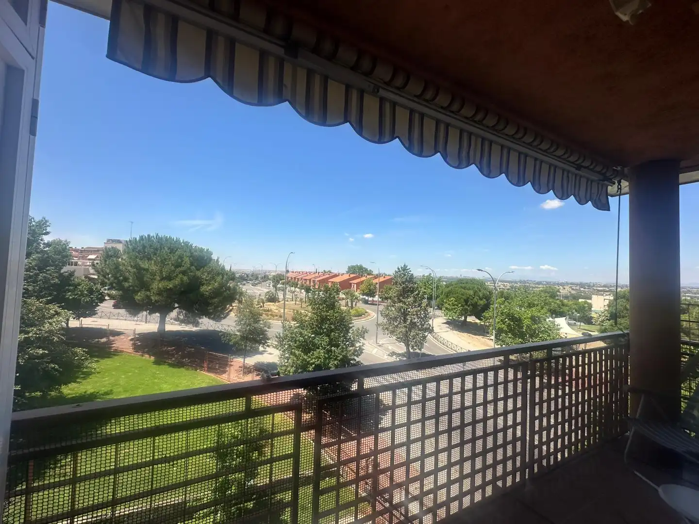 Terrace of Flat for rent in Móstoles  with Heating, Terrace and Oven