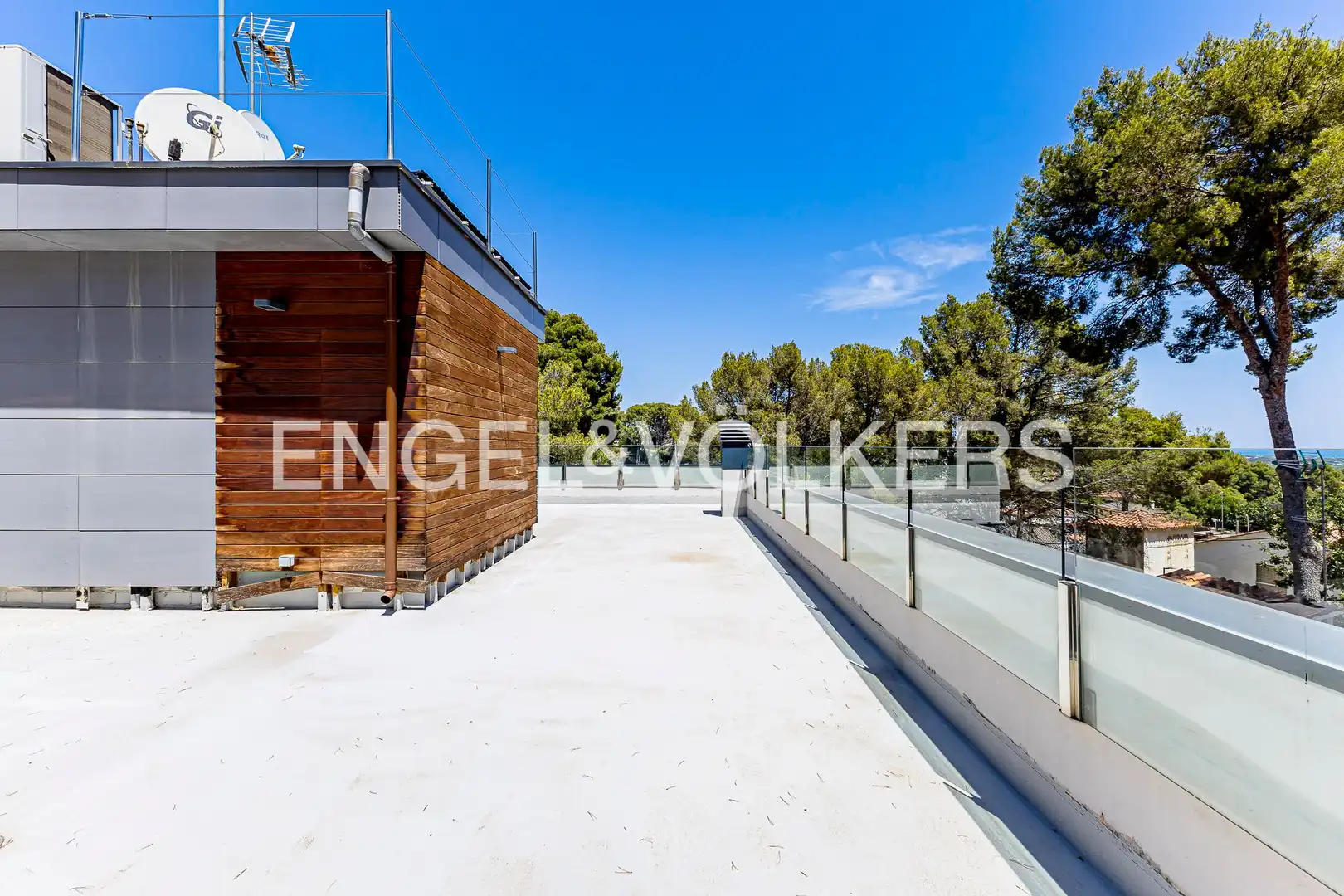 Terrace of Houses for rent in Castelldefels  with Air Conditioner, Heating and Private garden
