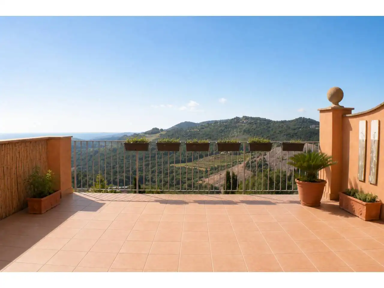 Terraza de Casa o chalet de alquiler en Sant Feliu de Codines con Aire acondicionado, Calefacción y Jardín privado