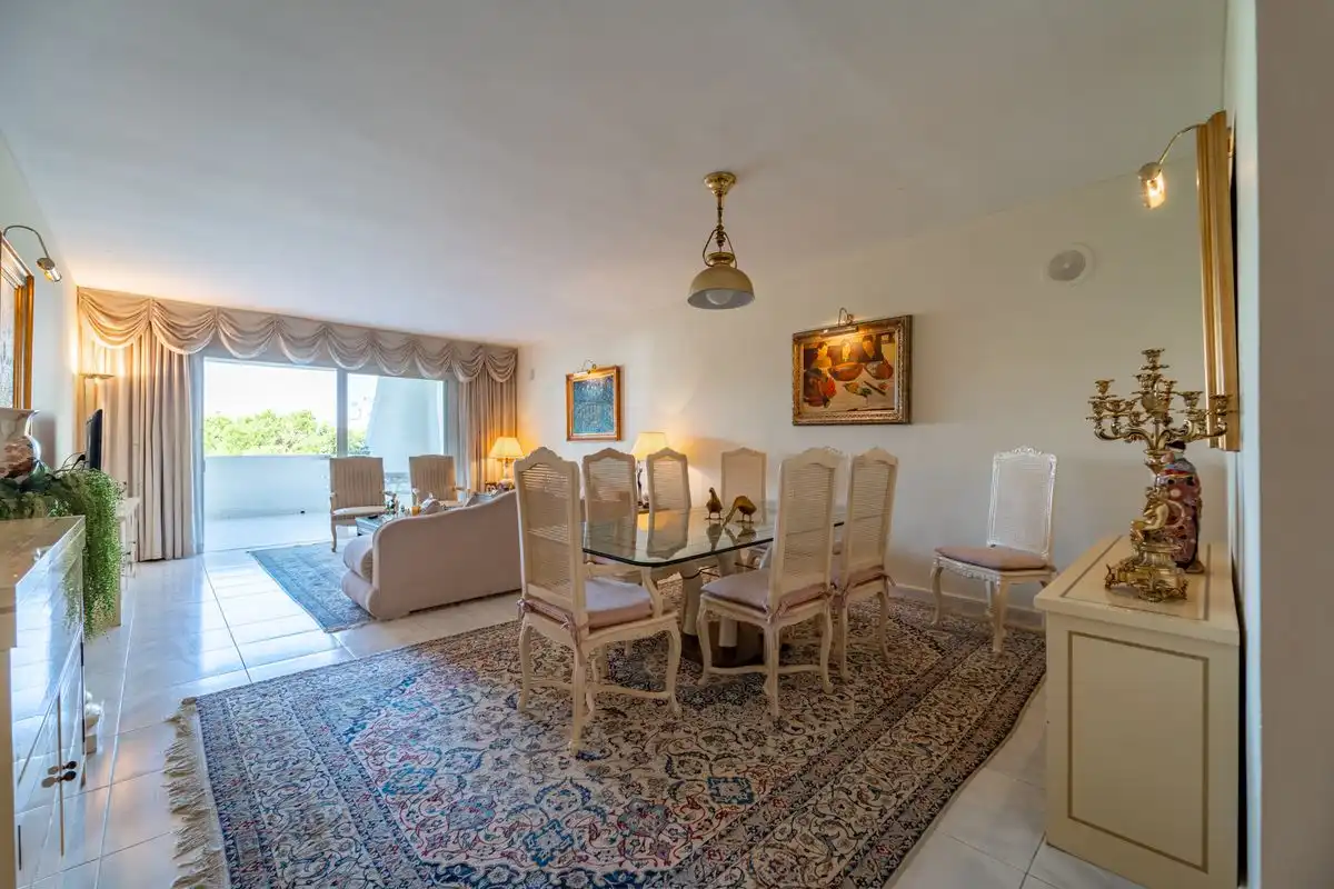 Dining room of Flat for sale in Marbella  with Air Conditioner, Heating and Private garden