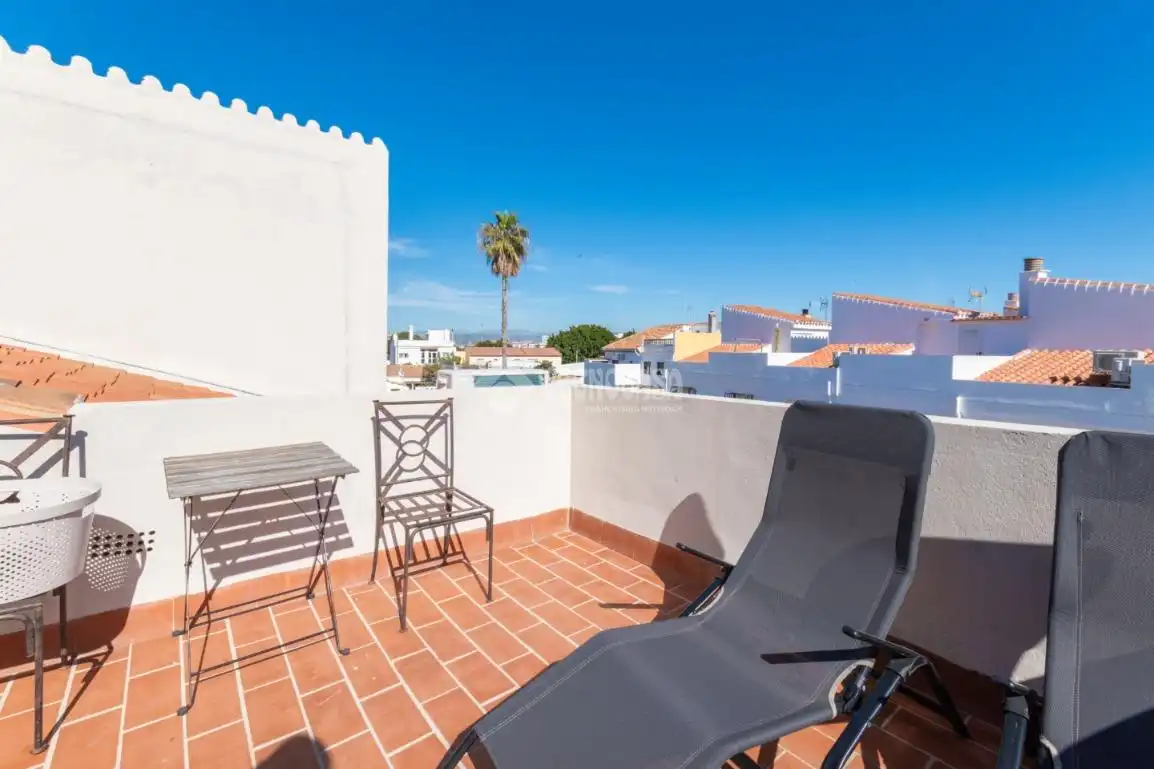 Terrassa de Casa adosada en venda en Málaga amb Aire condicionat