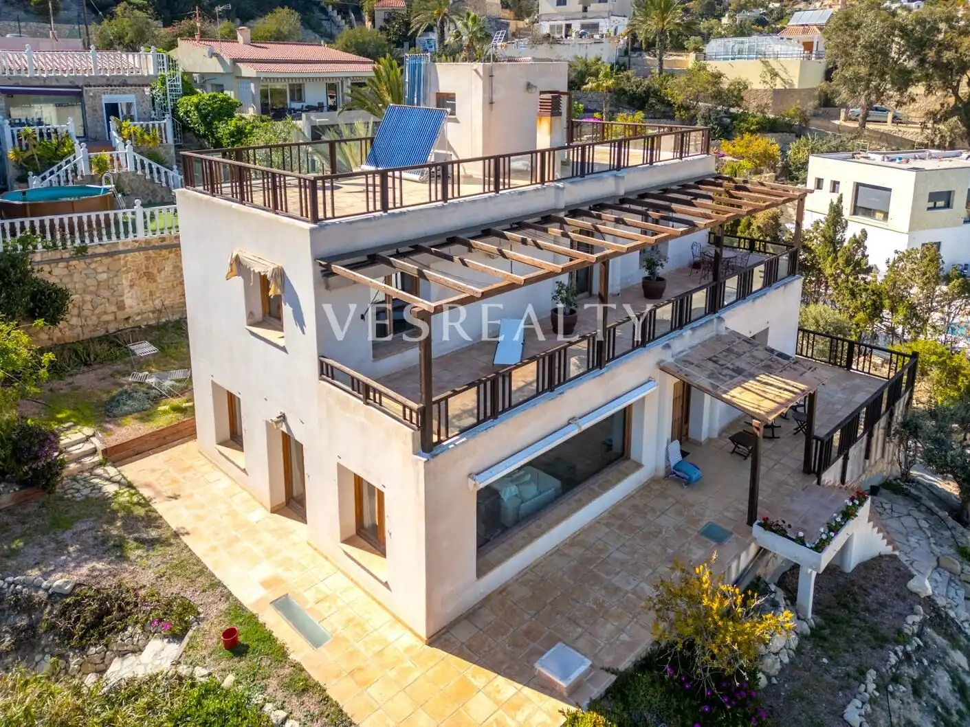 Terrassa de Casa o xalet en venda en El Campello amb Calefacció, Jardí privat i Terrassa