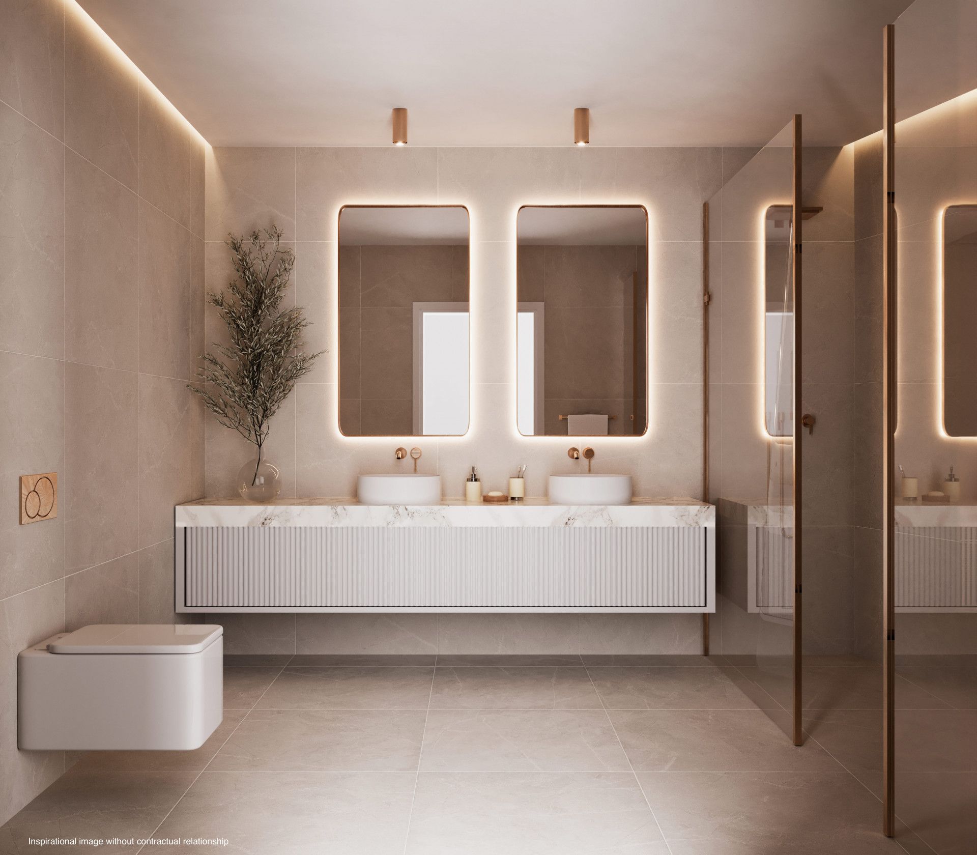 Bathroom of Apartment for sale in Marbella  with Air Conditioner, Terrace and Swimming Pool