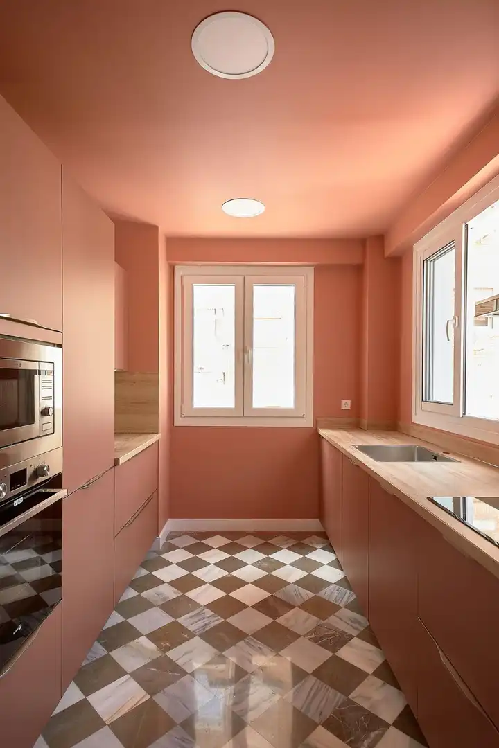 Cocina de Piso de alquiler en Granada con Aire acondicionado y Balcón