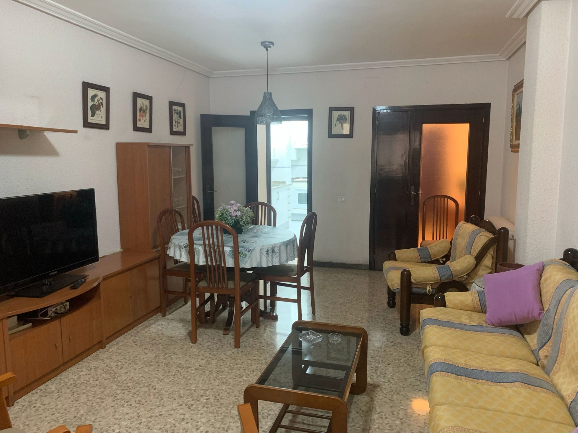 Dining room of Flat for sale in  Tarragona Capital  with Air Conditioner, Heating and Furnished