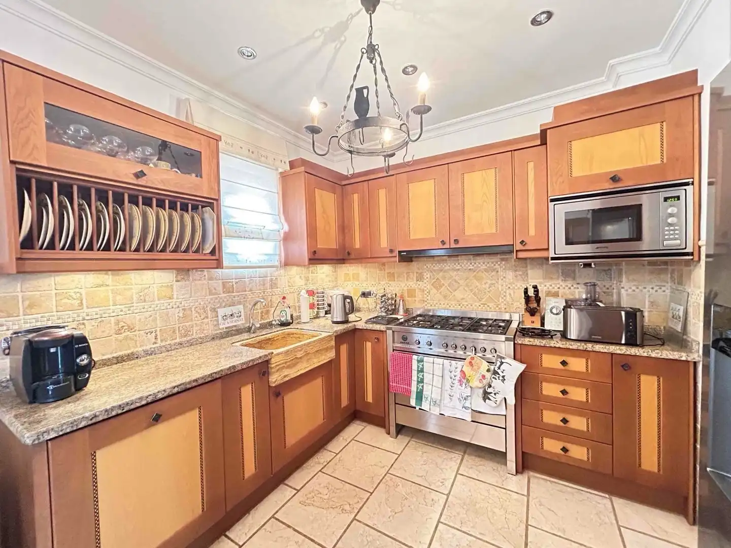 Cocina de Casa o chalet en venta en Cuevas del Almanzora con Aire acondicionado, Calefacción y Jardín privado