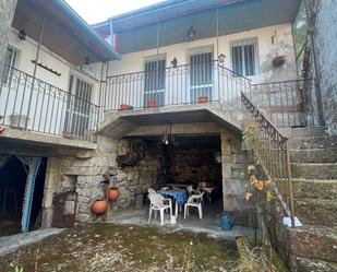 Terrassa de Finca rústica de lloguer en O Irixo amb Calefacció, Traster i Moblat