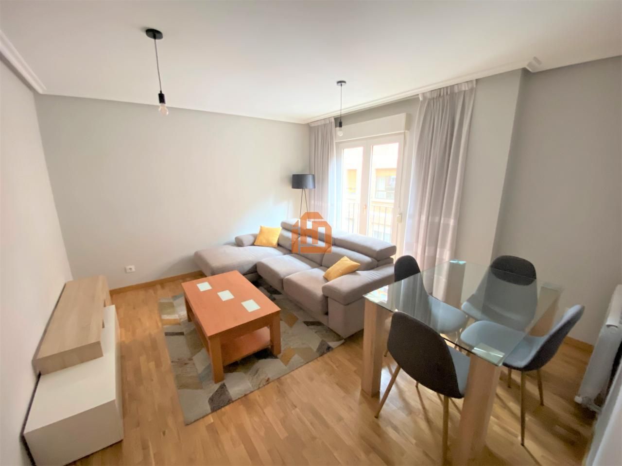 Living room of Apartment to rent in León Capital   with Heating, Parquet flooring and Furnished