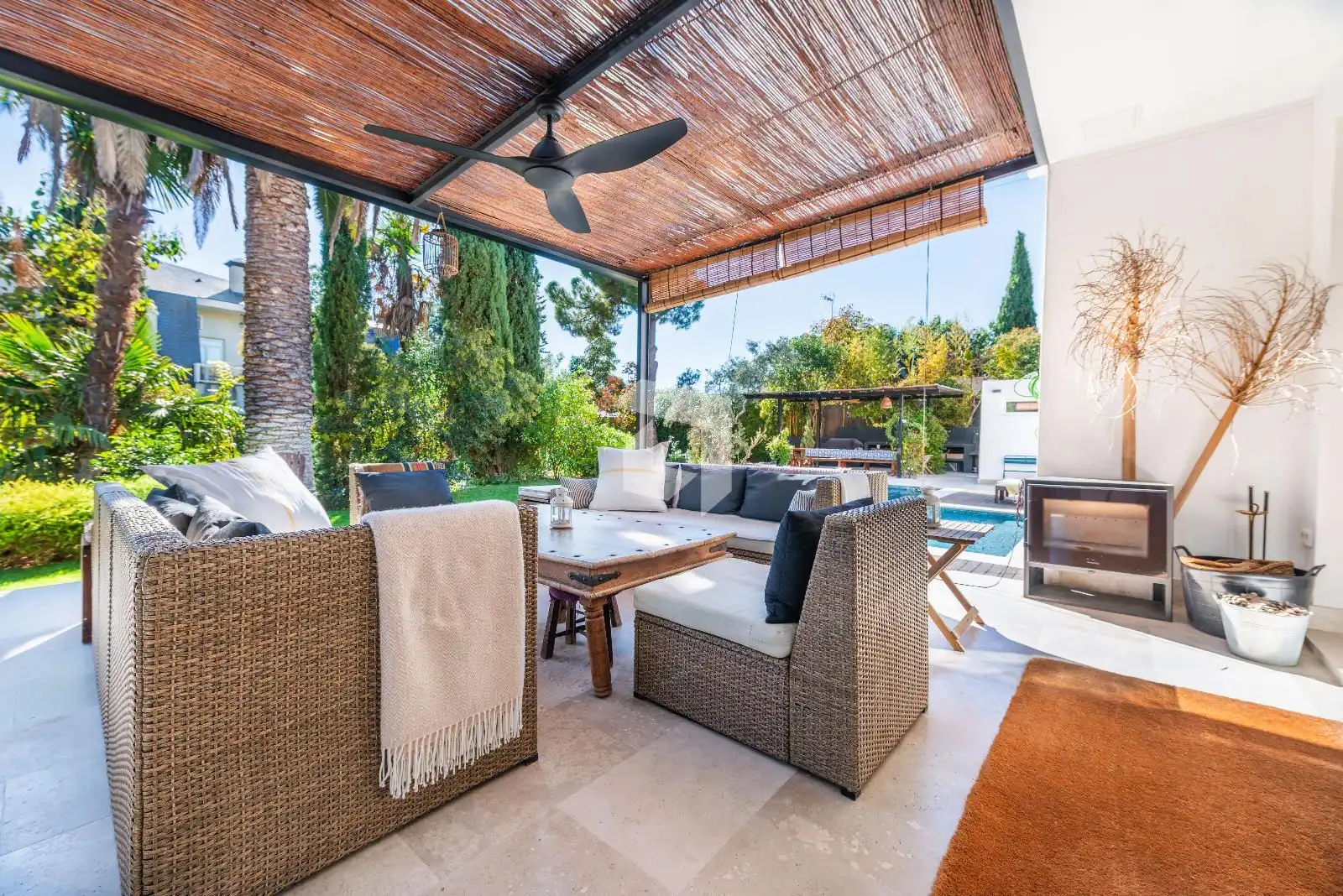 Terrasse von Haus oder Chalet zum Verkauf in Pozuelo de Alarcón mit Klimaanlage, Heizung und Terrasse