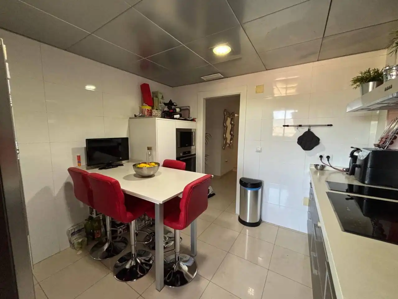 Küche von Wohnung zum Verkauf in Archena mit Klimaanlage, Terrasse und Abstellraum