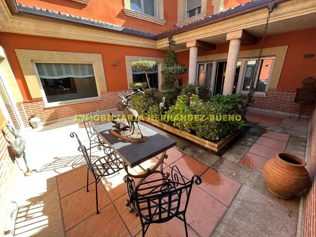 Terraza de Casa o chalet en venta en Carbajosa de la Sagrada con Aire acondicionado, Calefacción y Jardín privado