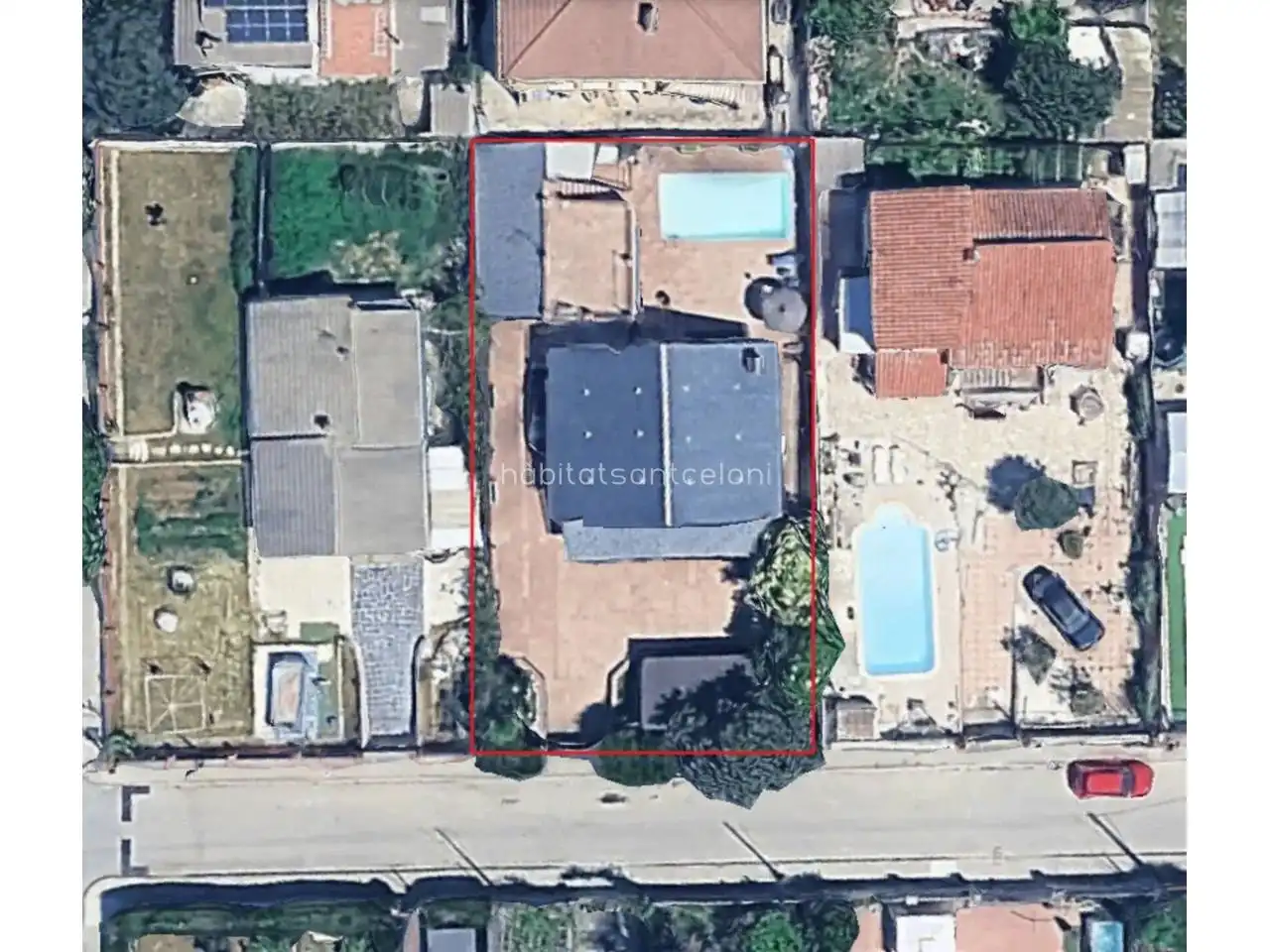 Vista exterior de Casa o chalet en venta en Santa Eulàlia de Ronçana con Jardín privado, Terraza y Piscina
