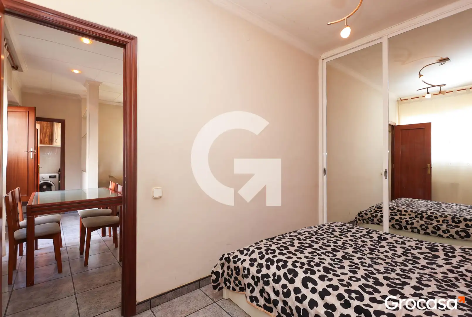 Schlafzimmer von Dachboden zum Verkauf in El Prat de Llobregat mit Klimaanlage und Terrasse