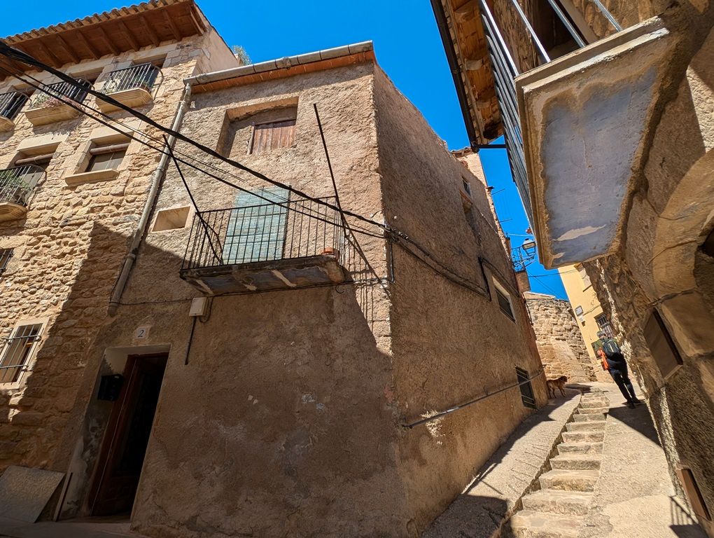 Exterior view of House or chalet for sale in La Fresneda  with Balcony
