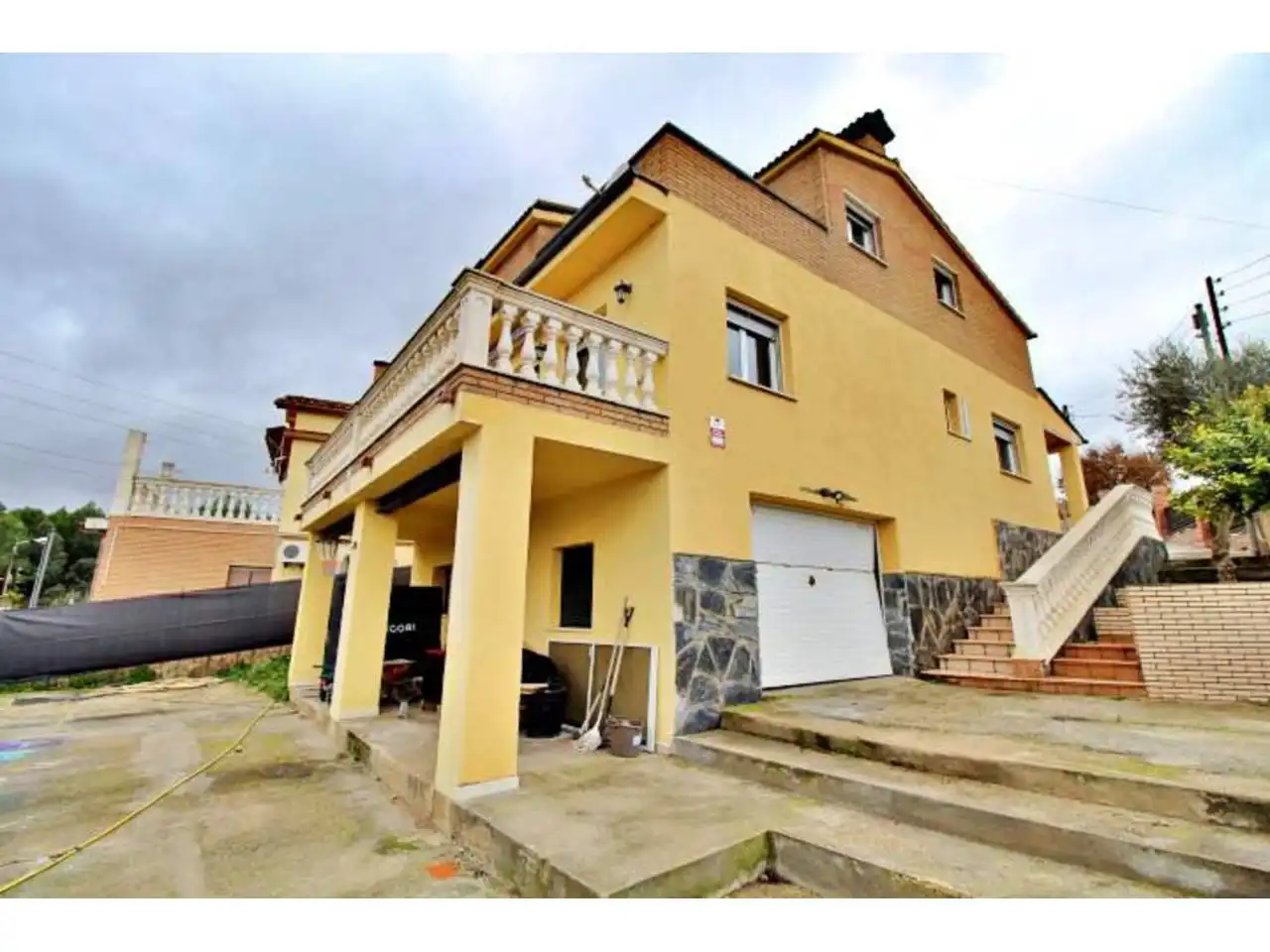 Vista exterior de Casa o chalet en venta en Sentmenat con Aire acondicionado, Calefacción y Jardín privado