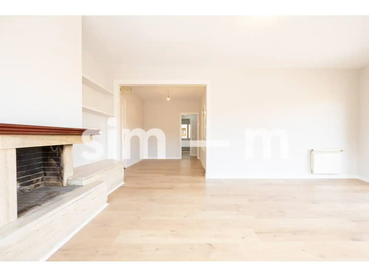 Living room of Flat for sale in Calldetenes  with Heating, Parquet flooring and Terrace