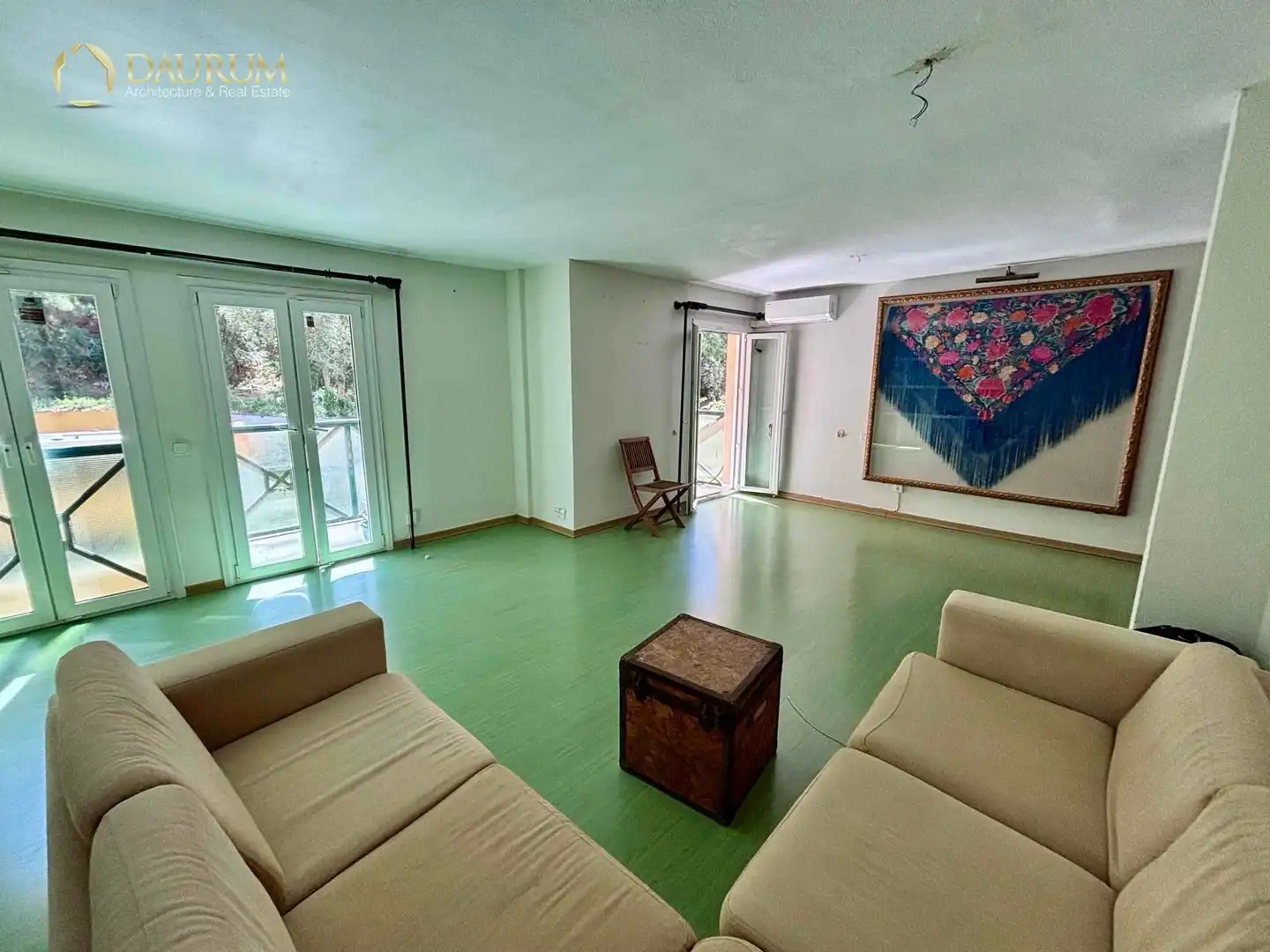 Living room of Flat for rent in Málaga Capital  with Air Conditioner, Terrace and Storage room