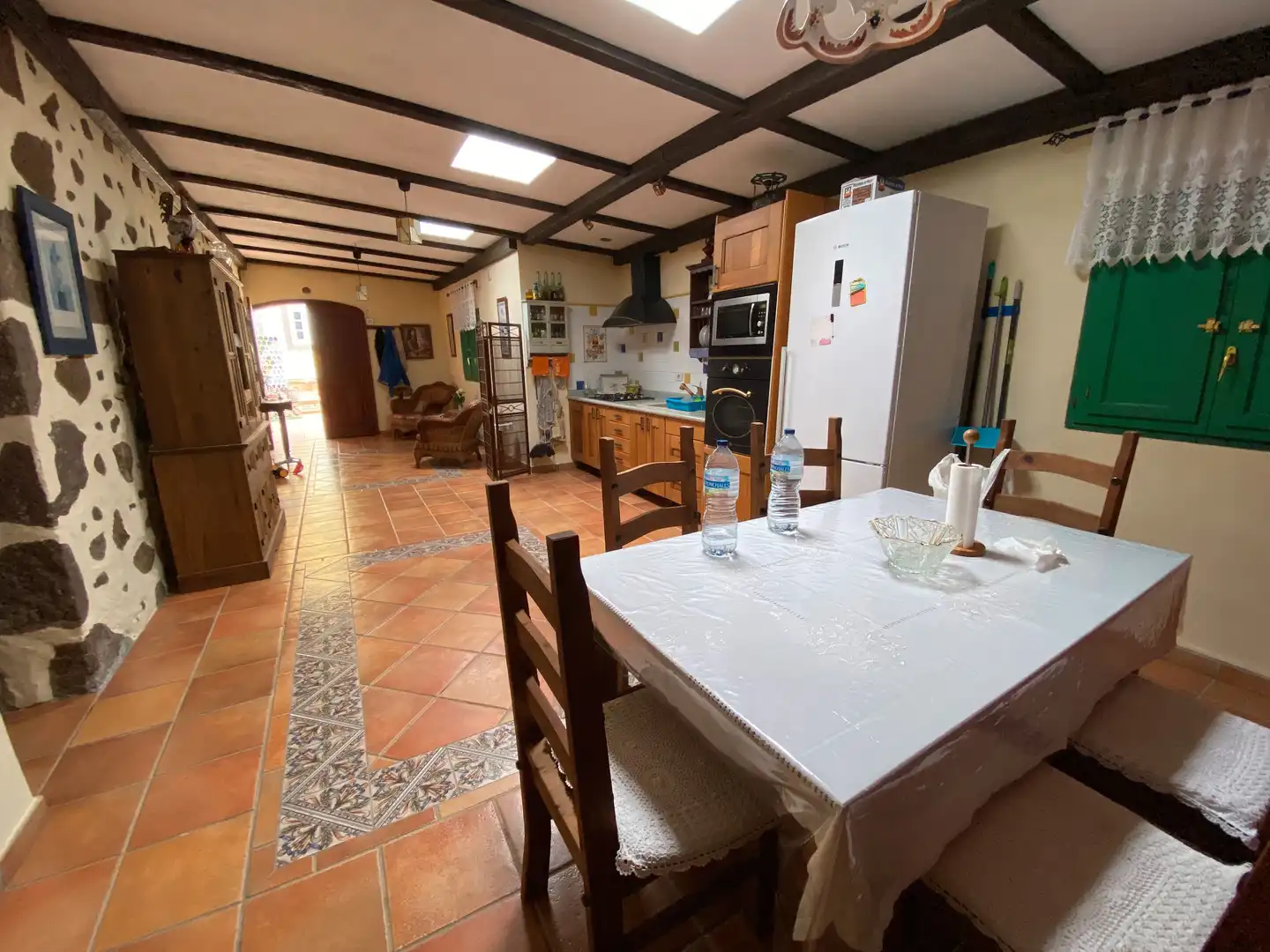 Cocina de Casa o chalet en venta en Santa María de Guía de Gran Canaria con Jardín privado, Terraza y Trastero