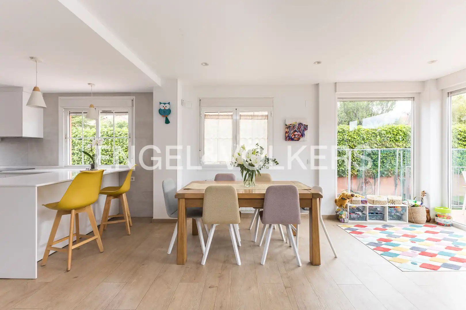 Comedor de Casa o chalet en venta en Rivas-Vaciamadrid con Aire acondicionado, Calefacción y Jardín privado