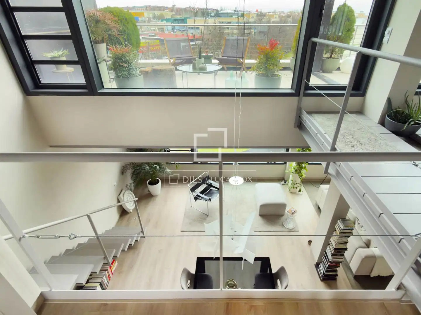 Sala d'estar de Loft en venda en Madrid amb Aire condicionat, Calefacció i Parquet