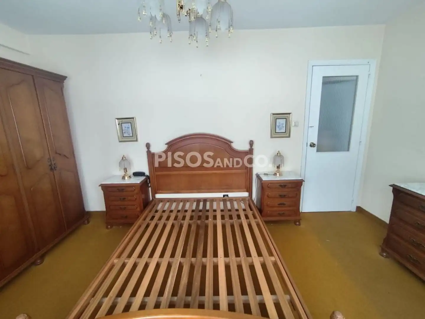 Bedroom of Flat for sale in A Coruña Capital   with Furnished