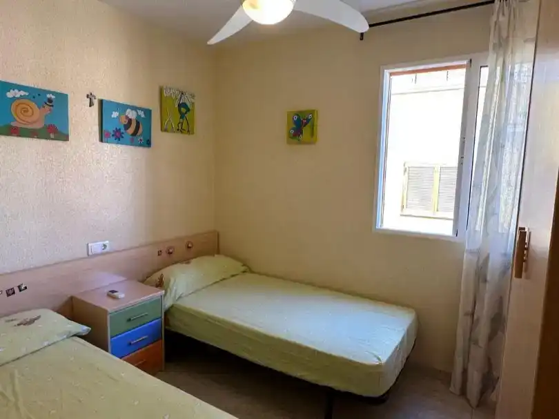 Bedroom of Flat for rent in Mazarrón  with Air Conditioner, Swimming Pool and Furnished