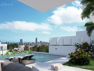 Villa avec piscine à vendre à Golf Bahía