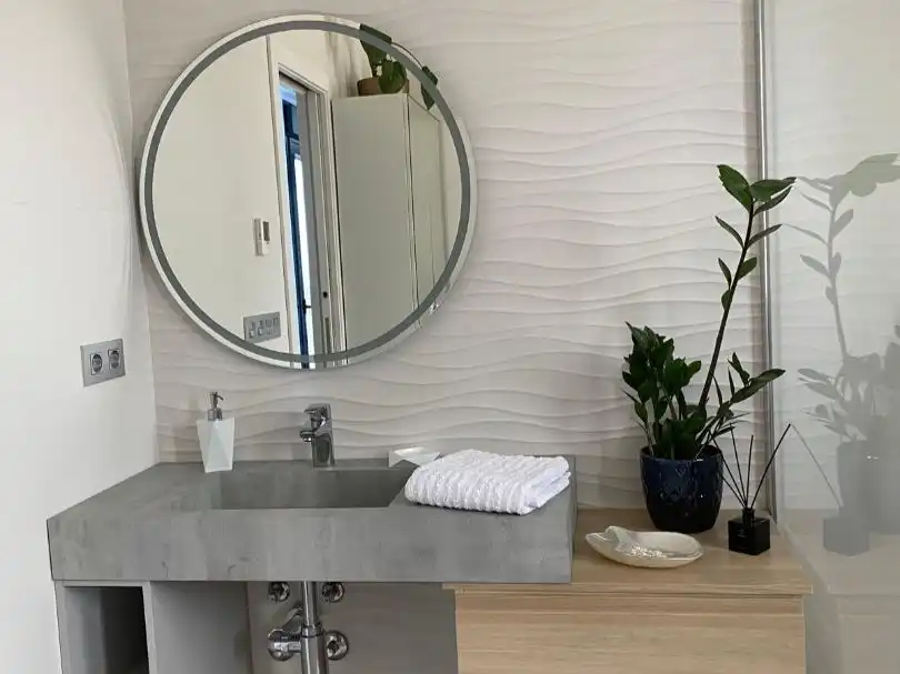 Baño de Casa o chalet en venta en Polop con Aire acondicionado, Terraza y Piscina