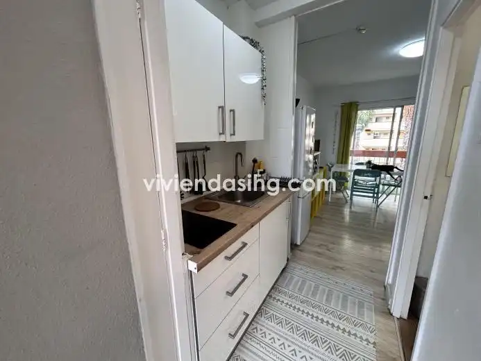 Kitchen of Study for sale in Puerto de la Cruz  with Terrace, Furnished and Community pool
