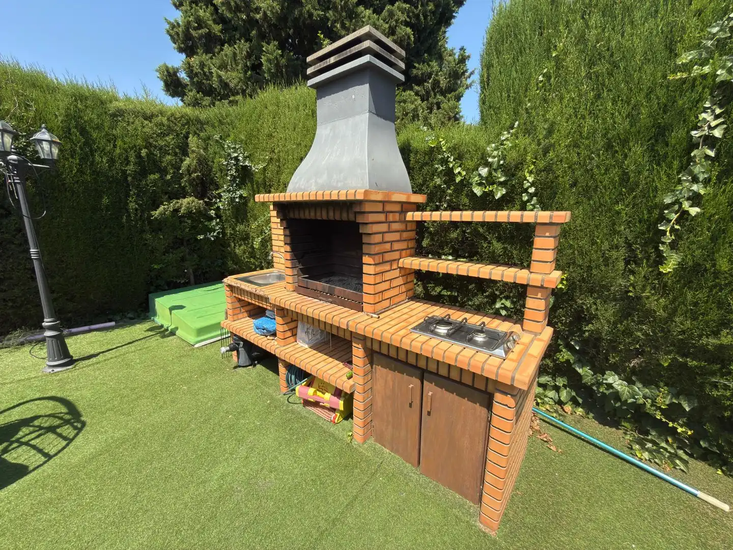 Jardí de Casa o xalet en venda en Sant Boi de Llobregat amb Calefacció, Jardí privat i Parquet