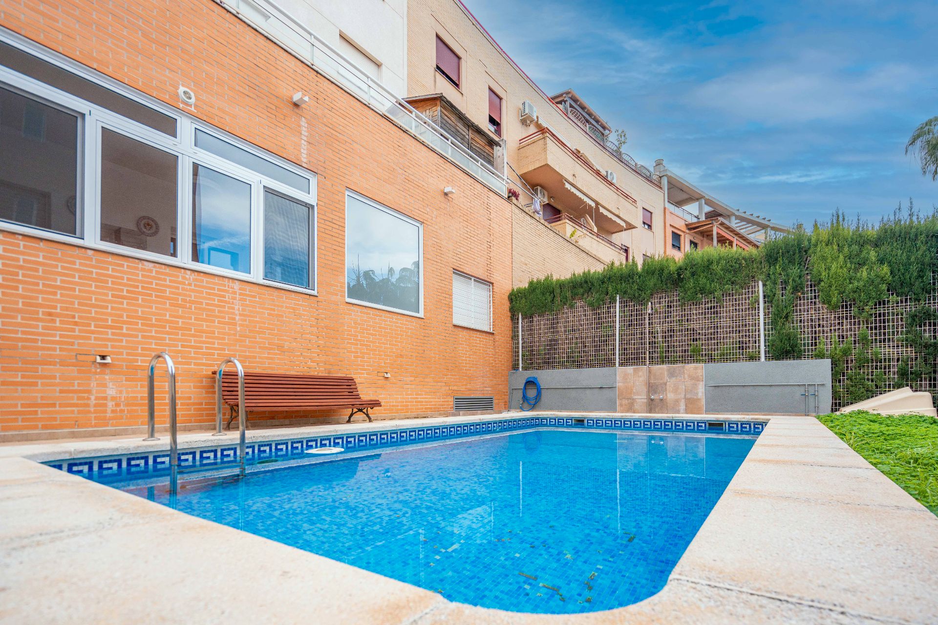 Swimming pool of Flat for sale in Bétera  with Air Conditioner, Furnished and Balcony