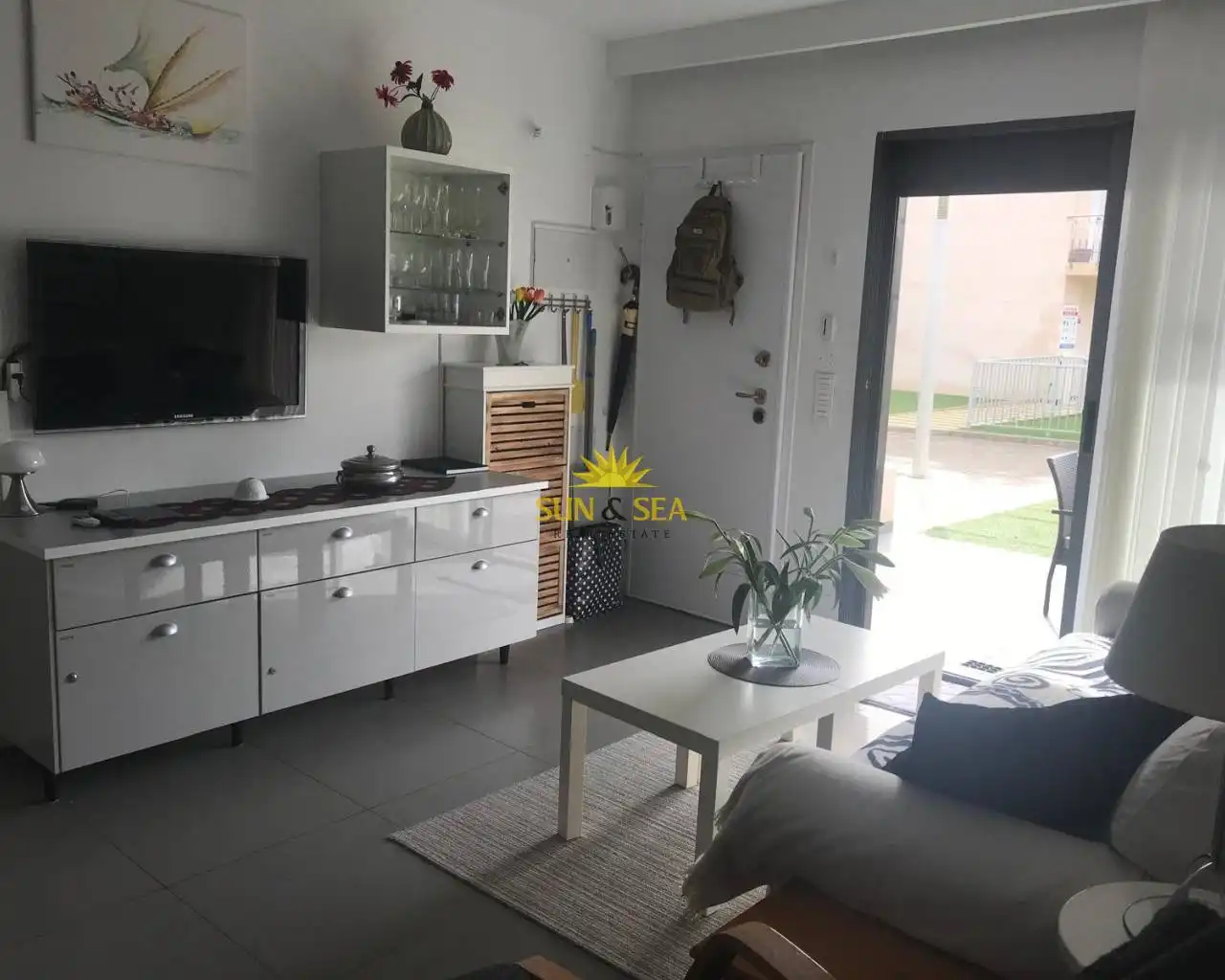 Living room of Houses for rent in Pilar de la Horadada  with Air Conditioner, Heating and Terrace