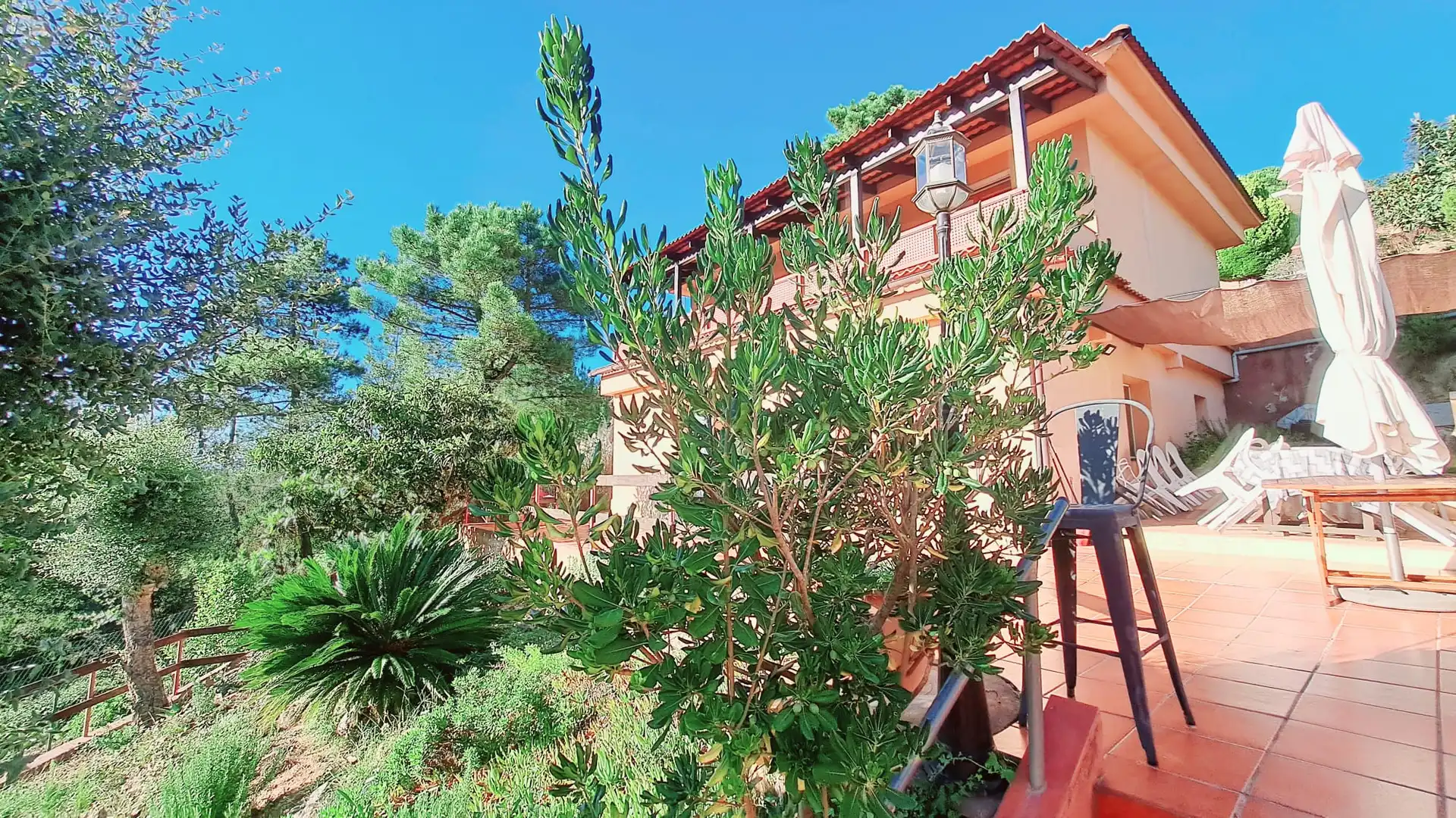 Jardí de Casa o xalet en venda en Lloret de Mar amb Calefacció, Jardí privat i Parquet