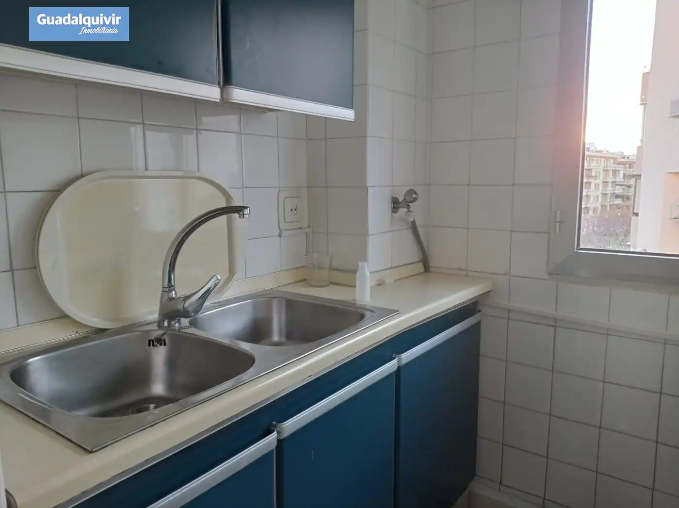 Küche von Wohnung zur Miete in Sevilla mit Klimaanlage, Terrasse und Möbliert