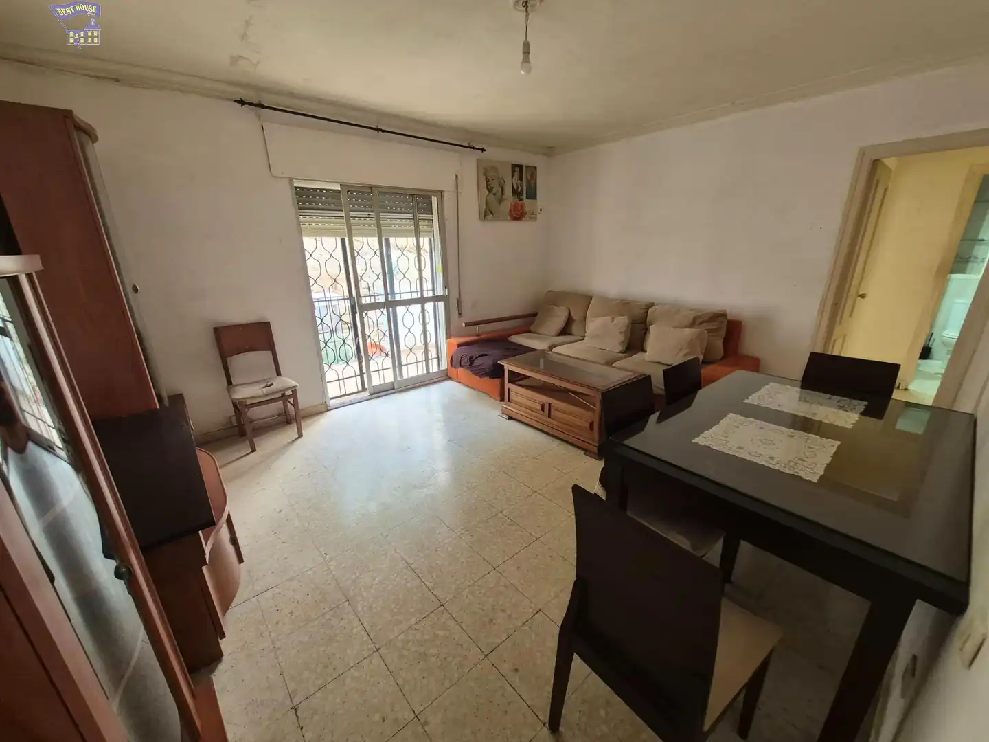 Sala de estar de Piso en venta en Arcos de la Frontera con Amueblado y Balcón