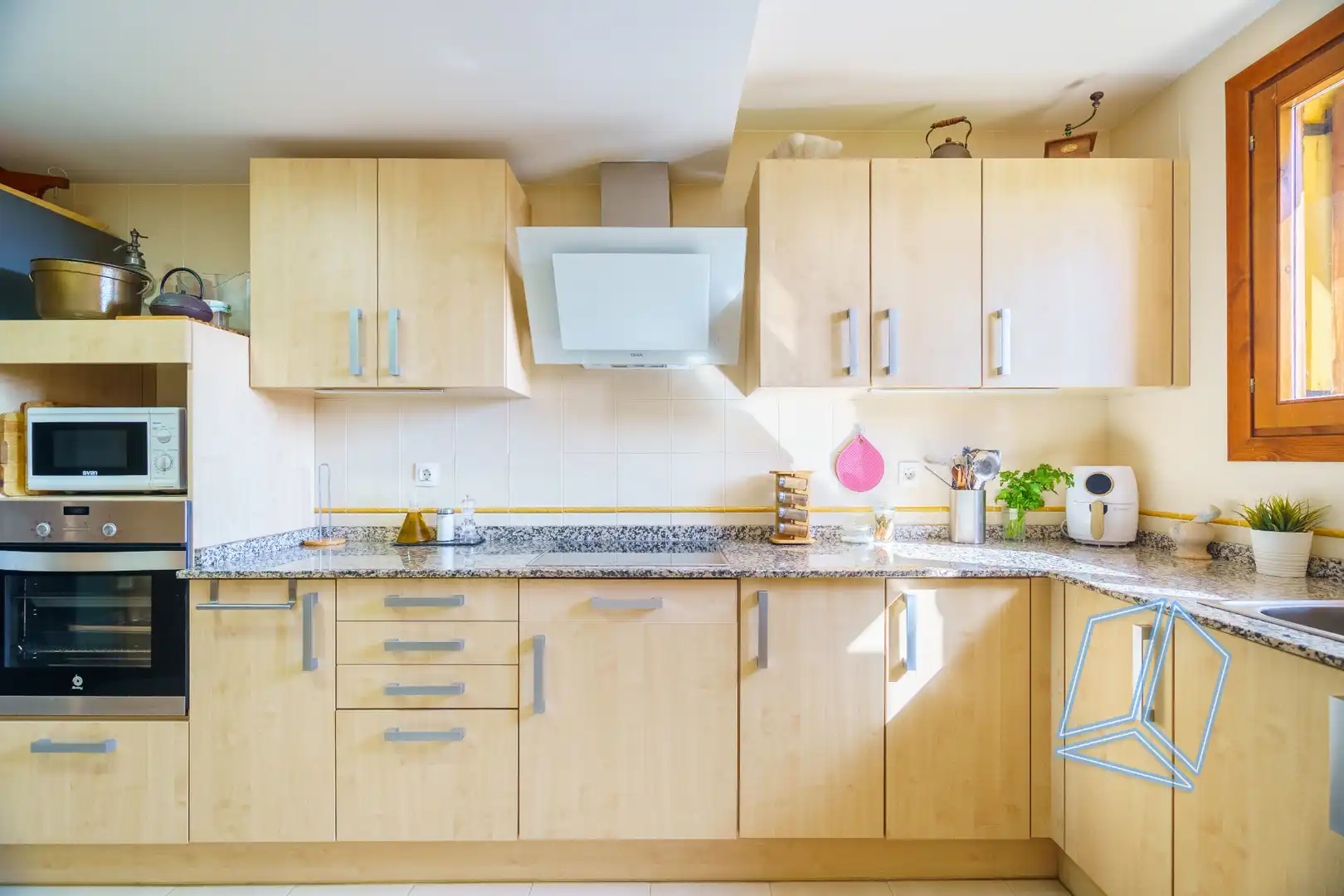 Kitchen of Flat for sale in Creixell  with Air Conditioner, Heating and Parquet flooring