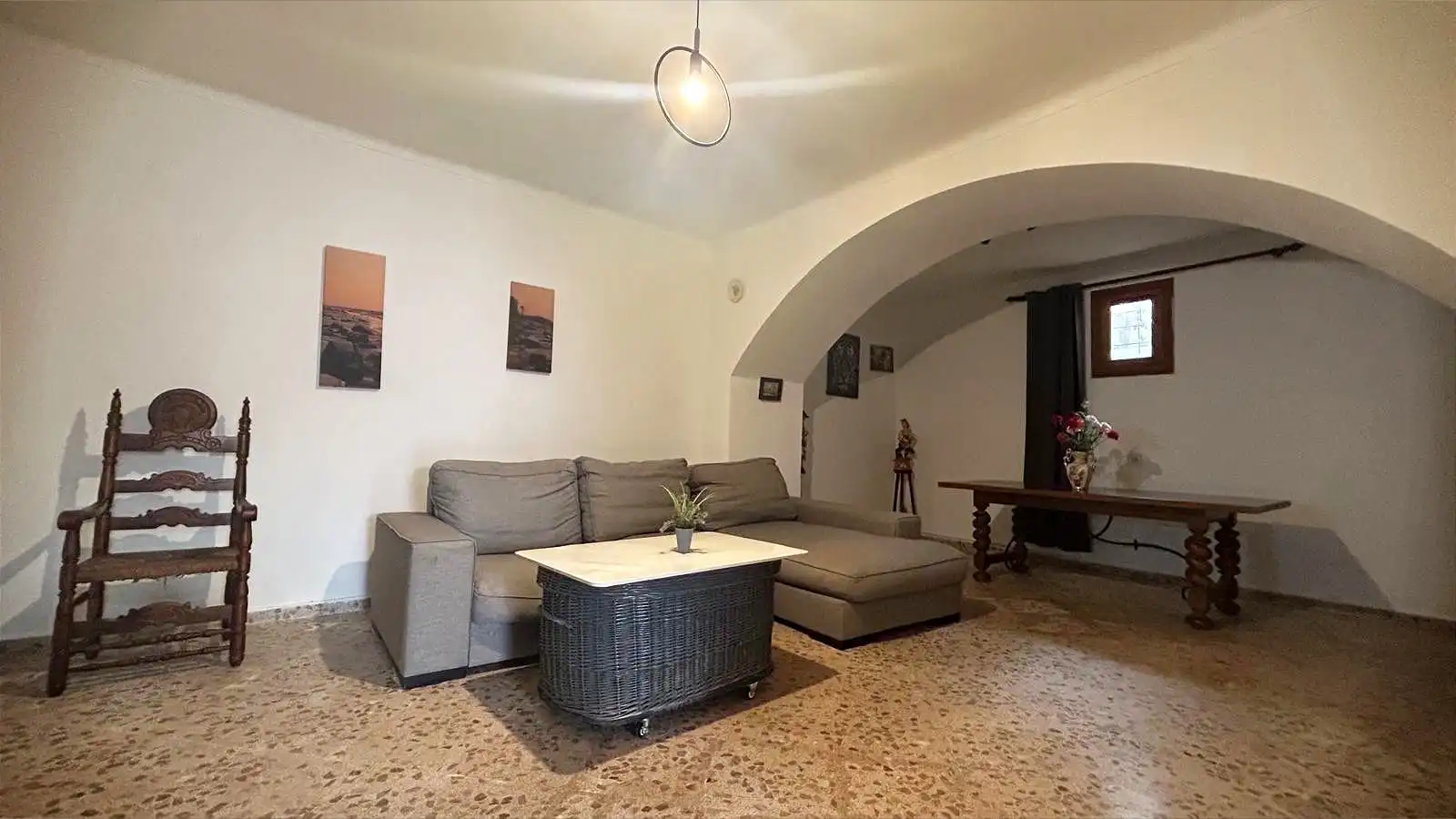 Living room of Houses for sale in Petra  with Private garden