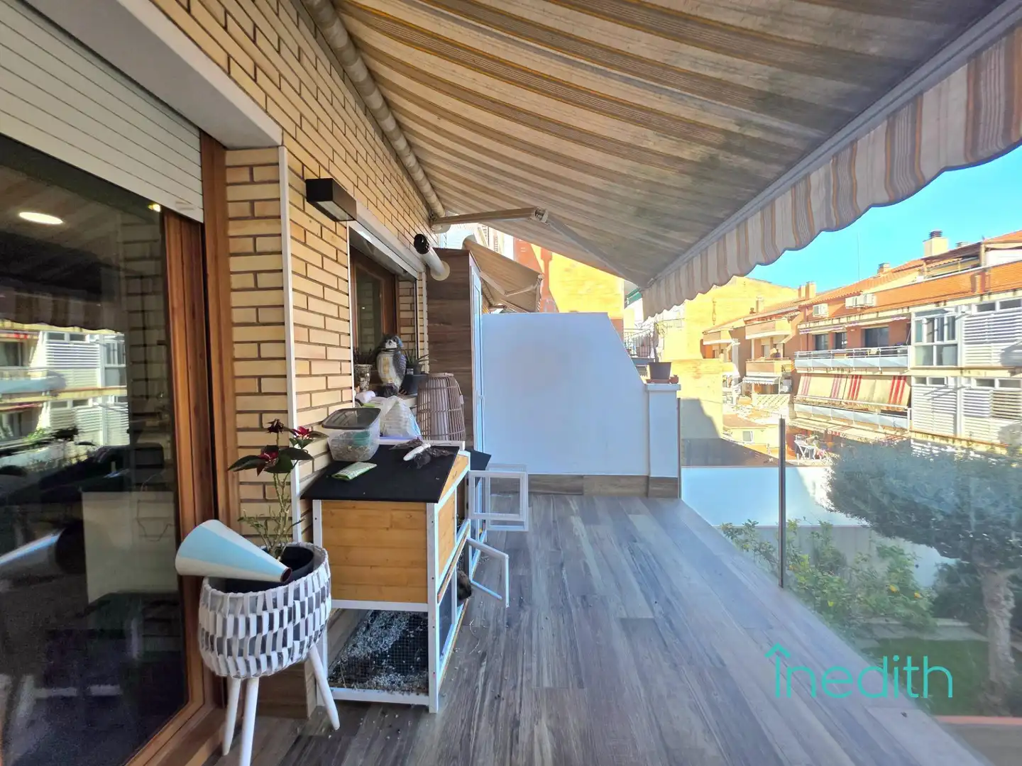 Terraza de Casa adosada en venta en Castelldefels con Aire acondicionado, Calefacción y Jardín privado