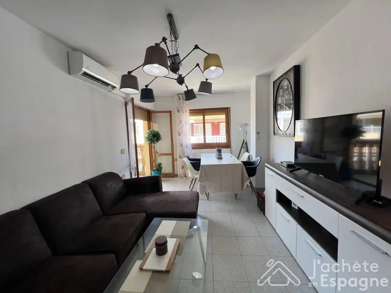 Sala de estar de Piso en venta en Moncofa con Aire acondicionado, Terraza y Amueblado
