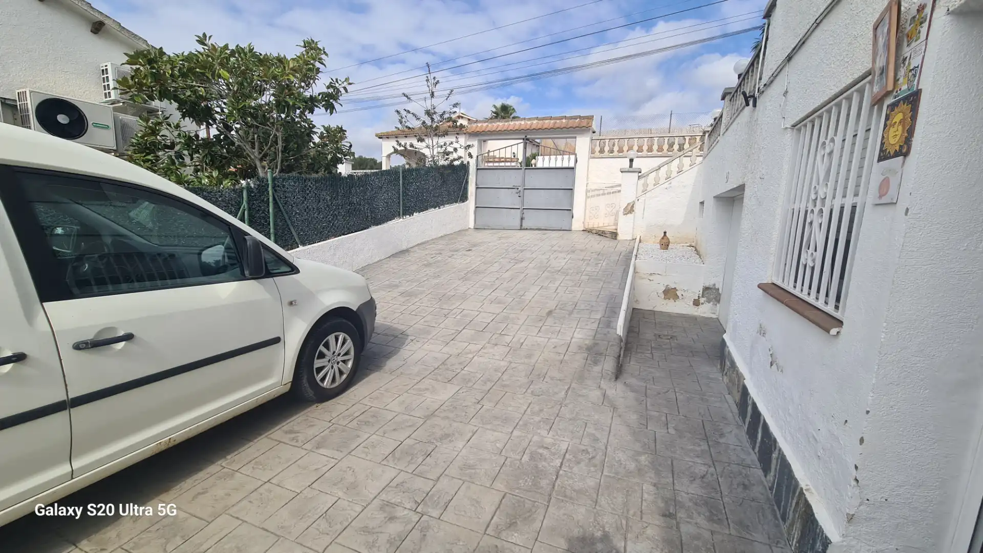 Parking de Casa o chalet en venta en La Pobla de Montornès   con Aire acondicionado, Calefacción y Jardín privado