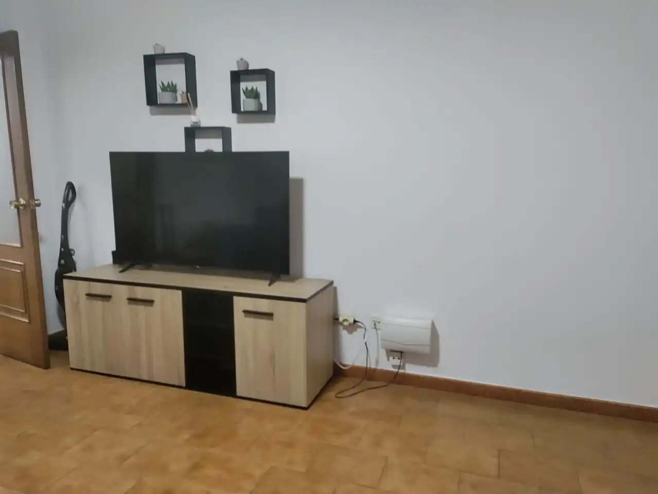 Sala de estar de Piso de alquiler en Santiago de Compostela  con Calefacción y Amueblado