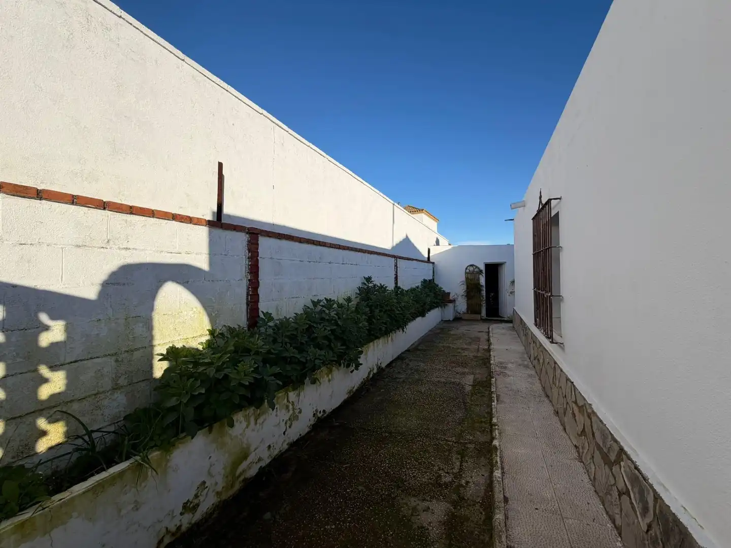 Vista exterior de Casa o chalet en venta en Chiclana de la Frontera con Jardín privado, Piscina y Amueblado