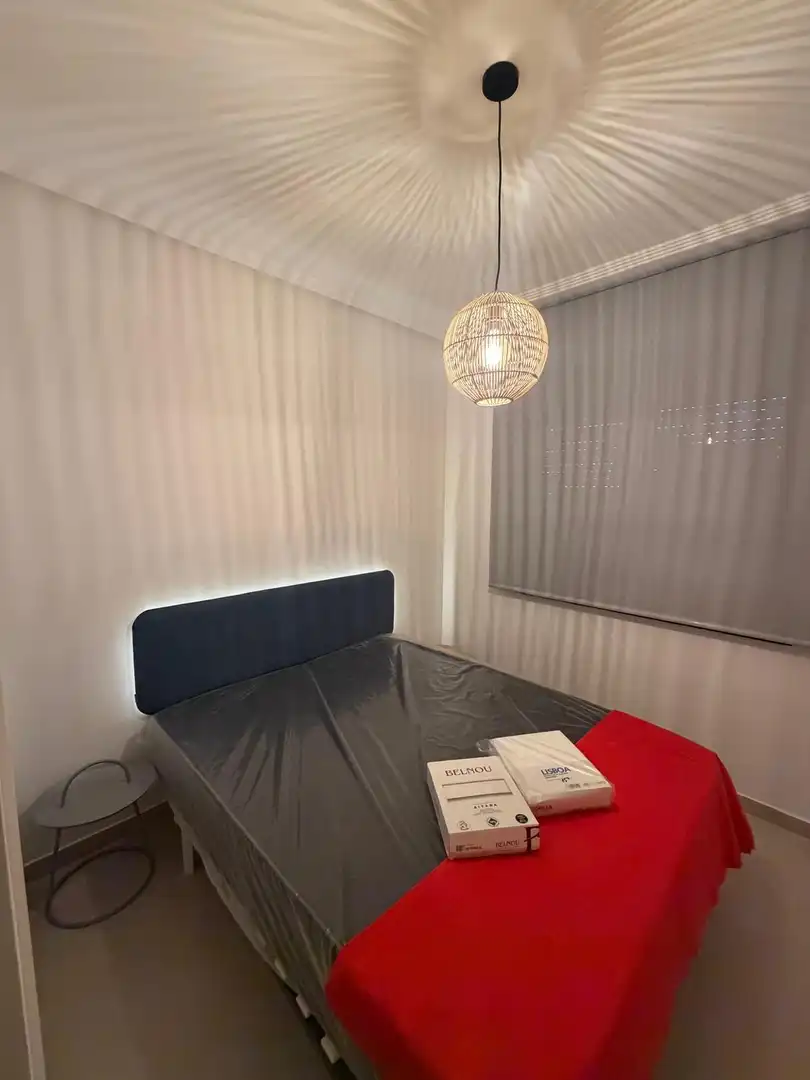 Bedroom of Flat for rent in Los Alcázares  with Heating, Terrace and Furnished