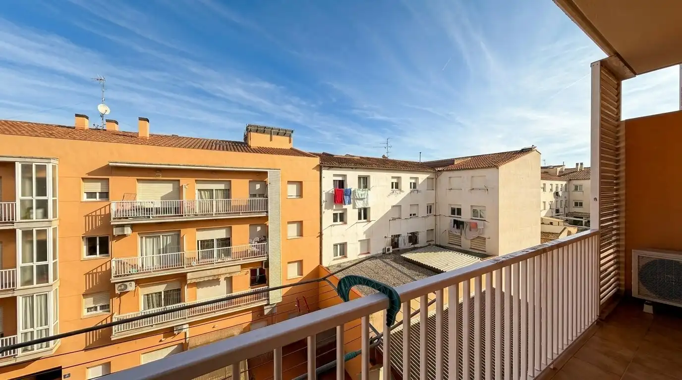 Balcony of Duplexes for sale in Girona  with Air Conditioner, Heating and Balcony