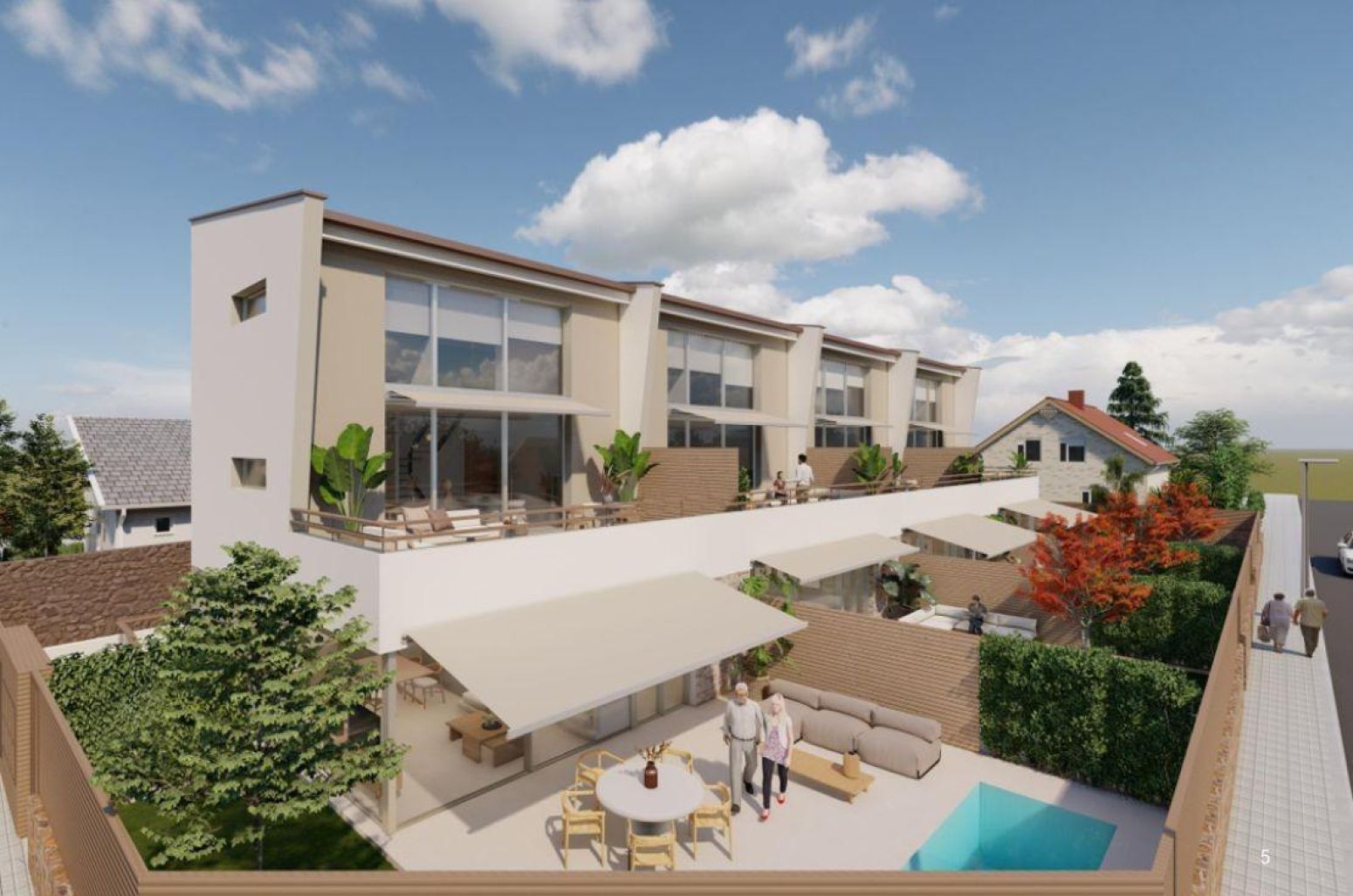 Terrace of Flat for sale in Matadepera  with Heating, Parquet flooring and Terrace