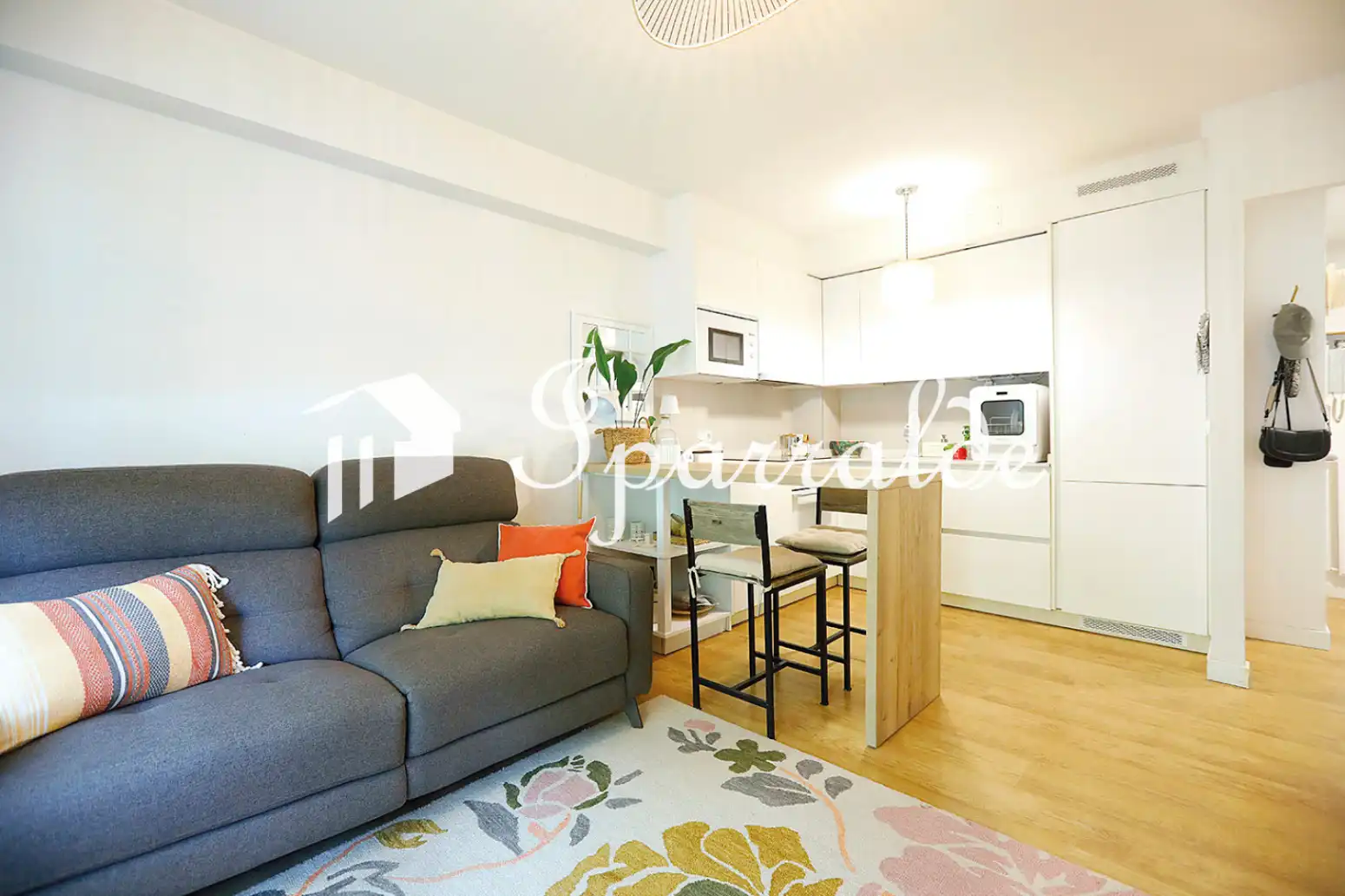 Living room of Flat for sale in Irun   with Heating, Terrace and Balcony