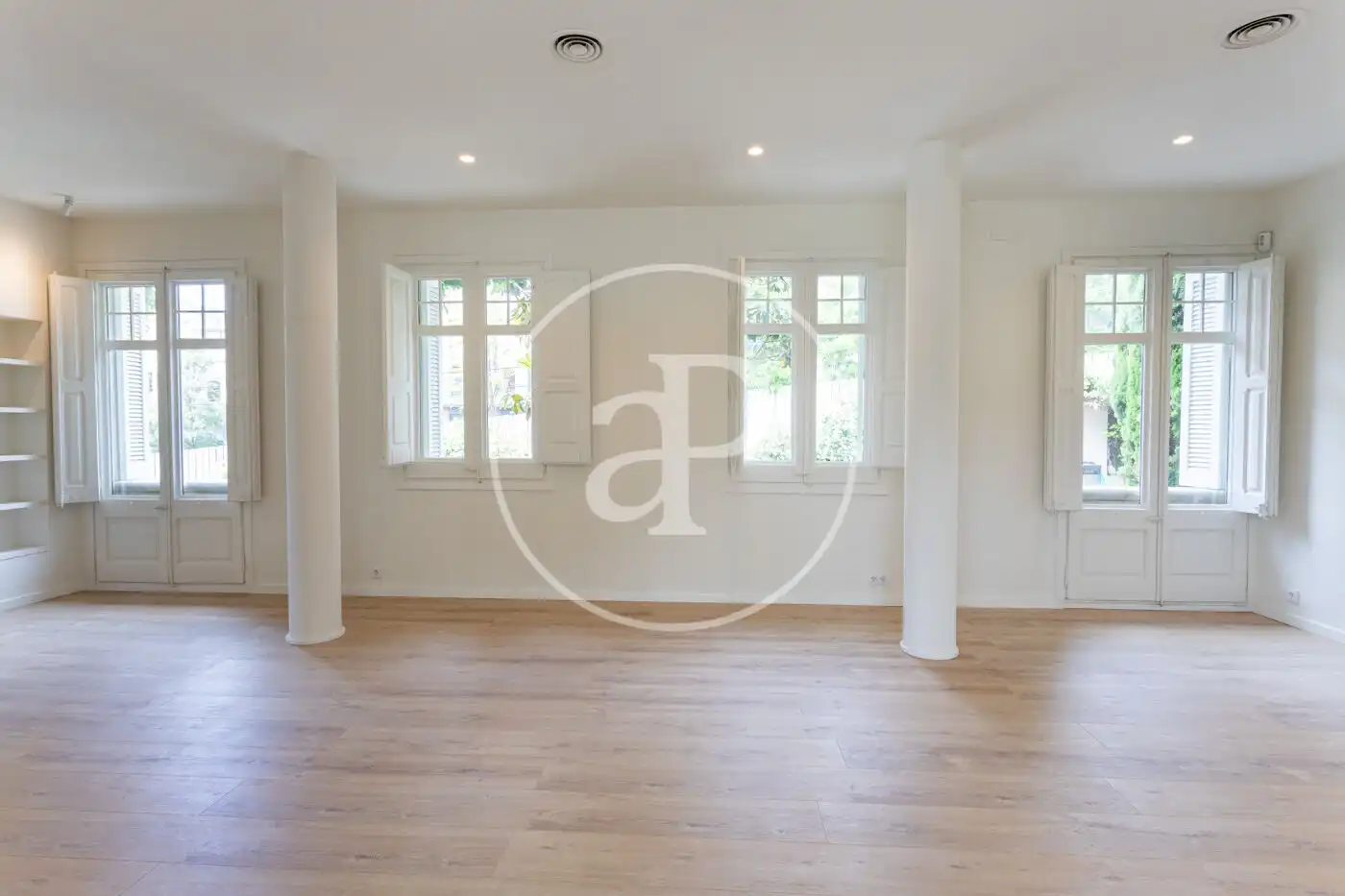 Sala de estar de Casa o chalet de alquiler en Barcelona con Aire acondicionado, Calefacción y Terraza